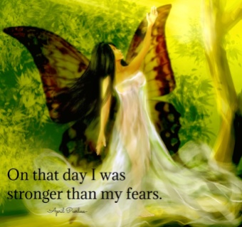 Sometimes to make a change in our lives it takes letting go of many things and sometimes even people in the life we currently are living. It may hurt, but later you will probably realize it was the best thing you ever did. You may even think to yourself, ''on that day I was stronger than my fears!''